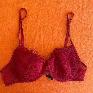 Vintage La Perla deep red/berry bra